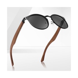 AMEXI Classic Fashion Round Polarized Sunglasses for Women Men Round Eyewear Vintage Sun Glasses wiht UV Protection