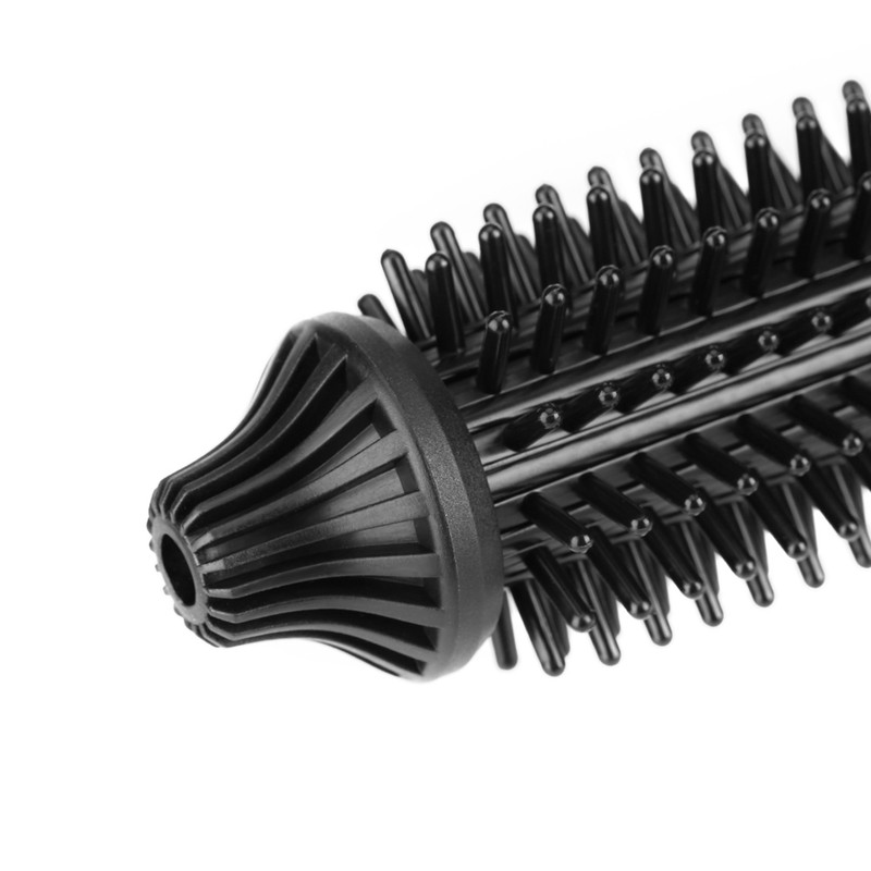 Ceramic Tourmaline Foldable Anion Hair Brush Curler Hair Curling Iron