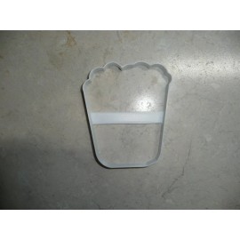 AJT POPCORN OUTLINE MOVIE CINEMA CARNIVAL SNACK COOKIE CUTTER MADE IN USA PR2673