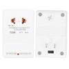 70W Power Converter to Dual Channel Transformer Adapter for Travel