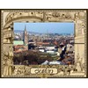 Saddle Mountain Souvenir Dublin Ireland Laser Engraved Wood Picture Frame