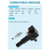 TAUTOY Set Of 4 UF480 Ignition Coil Pack & Iridum