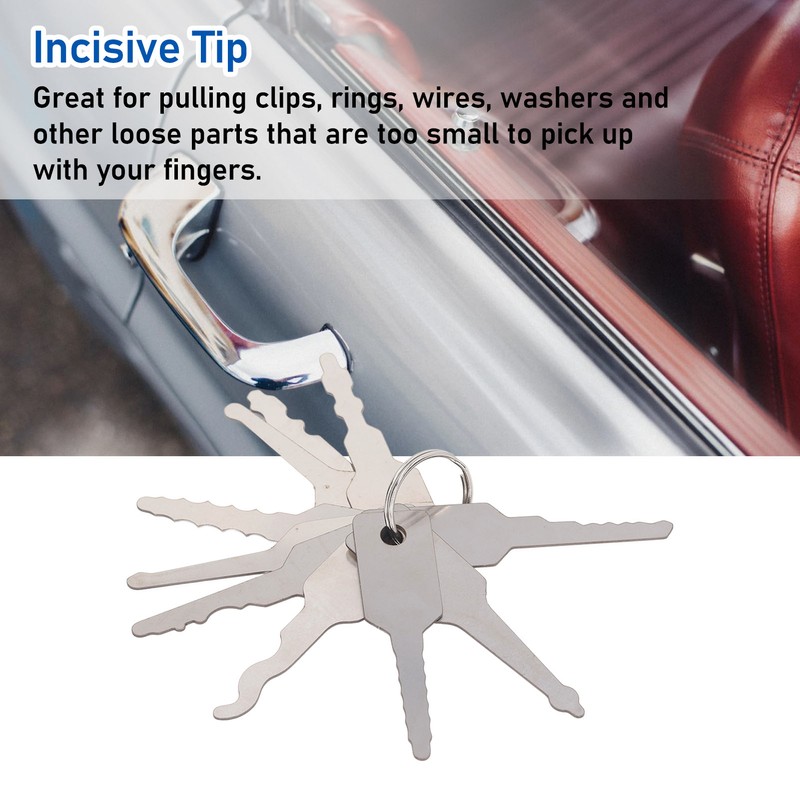 10PCS Pick and Hook Set Emergency Pocket Automotive Heavy Duty