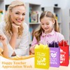 Skyygemm 60 Pack Teacher Appreciation Gift Bags with Tissue Paper