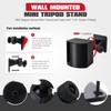 KOGUNXU Wall Mount 1/4 Screw Mini Tripod Stand Holder for