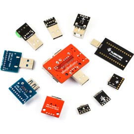 yddmyo 11pcs USB Breakout Board kit Type A B Type-C Mini Micro and 6 in 1 Breakout Board