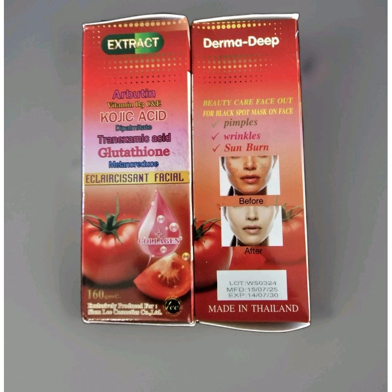 SIAM LEE COSTMETICS 1× Bar Lab white Tomato Extract Atom