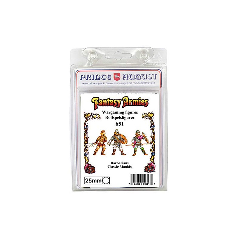 25 mm Fantasy Casting Mould Barbarians I
