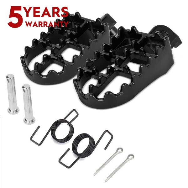 SHENKENUO NEW Foot Pegs Rests Pedals Pad Dirt Bike For