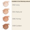 GOSH Dextreme High Coverage Powder, Vegan Powder for All Skin