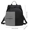 FAVORTALK Waterproof Drawstring Bag Large Capacity Drawstring Backpack with Shoe