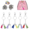 Key Chain Tassel Set Mixed Color Zinc Alloy Mobile Phone