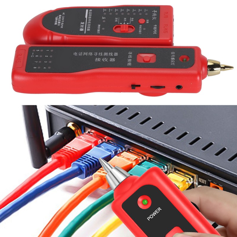Line Finder RJ11 RJ45 Wire Tracker Strong Anti Interference Multi