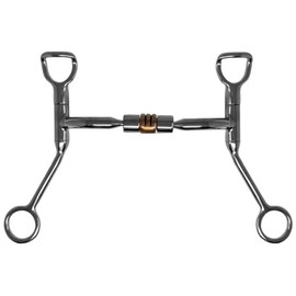 Showman Western Shank Bit w/Copper Roller