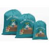 Darling Souvenir Blue Rabbit & Egg Basket Easter Party Supplies