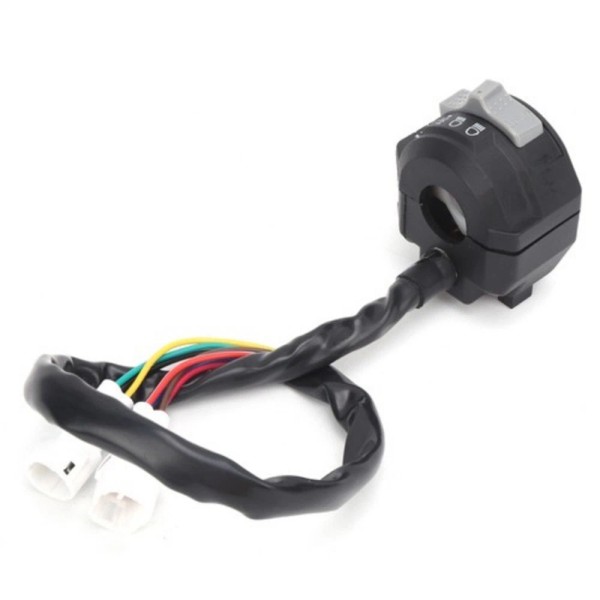 Unbranded Left Handlebar Start Switch Headlight for Yamaha Raptor 350