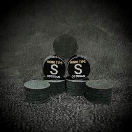 8 Ball Direct / Horo - Obsidian - Pool/Billiard Playing Tip 10mm (Soft)