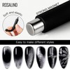 JERCLITY 6 Pieces Cat Eye Magnet for Nails Double-Head Nail