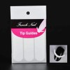 10 Pcs White French Manicure Nail Art Stickers Strips, Manicure
