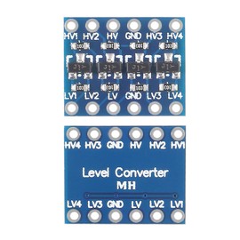 AOICRIE Electronic Components 5V To 3V IIC UART SPI Storey 4 Way Converter Module Adapter (15pcs)