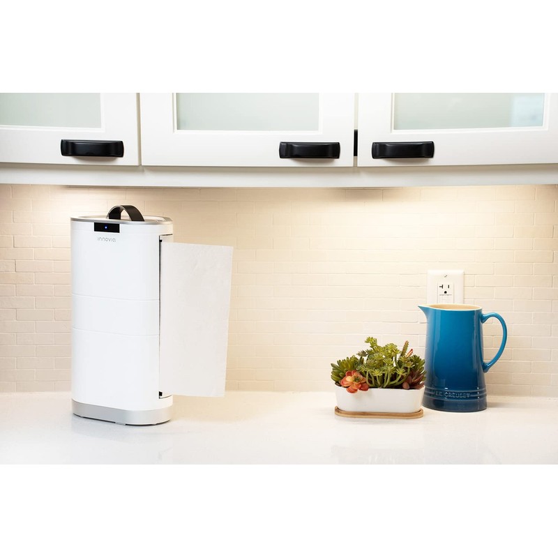 New! Innovia Countertop Touchless Paper Towel Dispenser in White