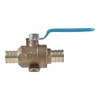 SharkBite 3/4 Inch Crimp Ball Valve with Mounting Tabs and