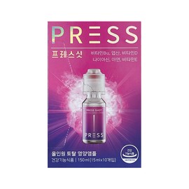 2 boxes of Press Shot 15ml x 10 pieces / 프레스샷 15ml x 10개입 2박스