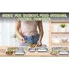 M1SS (Pack of 120) Square Aluminium Foil Trays Food Container
