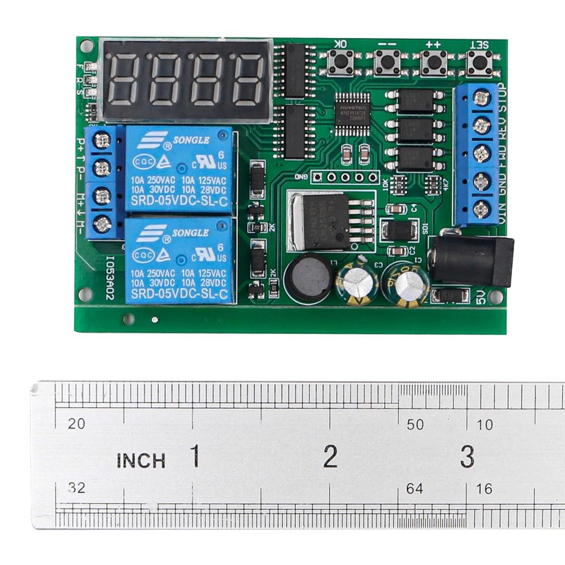POFET 5V - 24V Multifunction Motor Forward Reverse Controller Timing