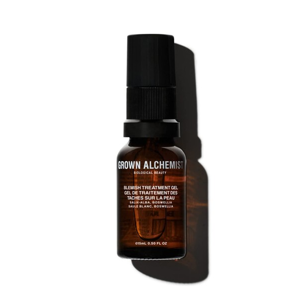 Grown Alchemist Blemish Treatment Gel: Treatment Gel for Blemishes and Breakouts - Salicylic Acids Exfoliate, Even and Eliminate Impurities - 15 ml