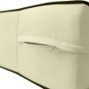 Unbranded |SLIPCOVER ONLY| Outdoor Contrast Piped Deep Seat Back Pillow