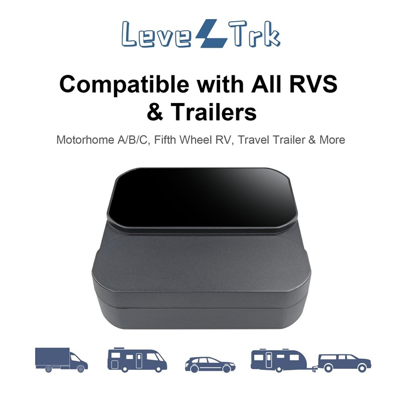 Easesuper Bluetooth Leveler Tool for Campers, LevelTrk Wireless RV Leveling