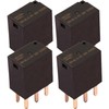 301-1C-C-R1 U01 12VDC 35A/20A 5-Pin Car Relay Pack of 4