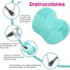 Set de 2 Tapetes Limpiadores de Silicona para Brochas Maquillaje,