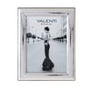 Valenti&Co. Photo Frame - Silver in Hammered Look - Shiny