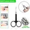 HappyGo Precision Tweezers Professional Stainless Steel Tweezer Set 6 Pack