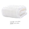 LIFKOME 5Pcs Washcloths Burping Cloths for Newborns Soft Absorbent Face