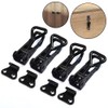 4 Pack Metal Toggle Latch,Box Closure Tension Lock Toggle Clamp