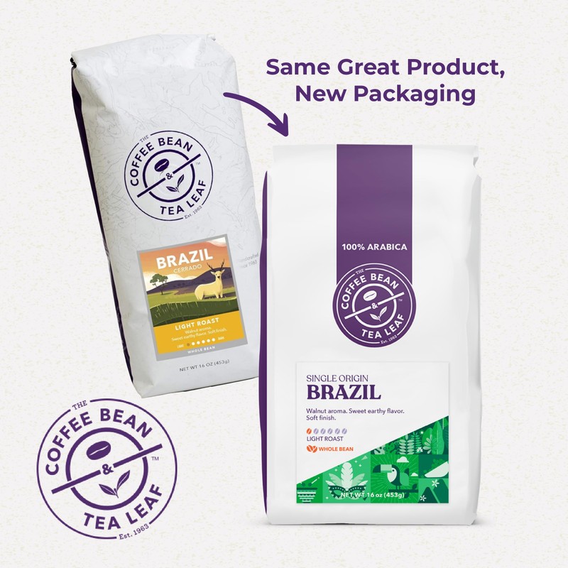 The Coffee Bean & Tea Leaf, Brazil Cerrado, Light Roast