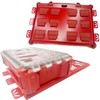 Mounting Plate Compatible with Milwaukee Packout, 100 Lbs, Metal with