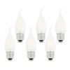 Lamsky Chandelier LED Light Bulbs 40W Equivalent E26 Base,Dimmable 4W