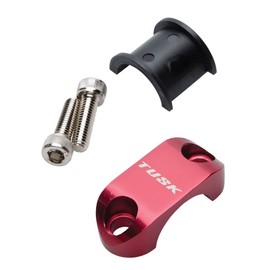 Tusk Billet Rotating Bar Clamp Red Compatible with Honda CRF250R 2004-2026/CRF450R 2002-2026