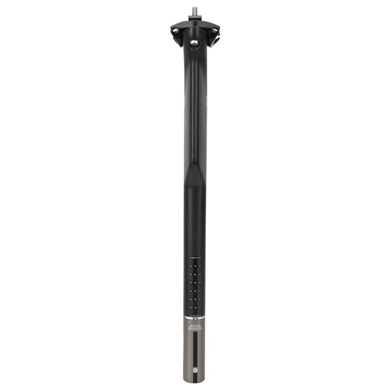 Black Lightweight Carbon Fiber Bike Seat Post Mountain Road Bikes