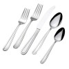 Mikasa Living KELBY 20pc Service for 4 Stainless 18/0 Glossy