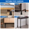 MYMULIKE Bed Risers 8 Inch Heavy Duty, Furniture Risers Lifts