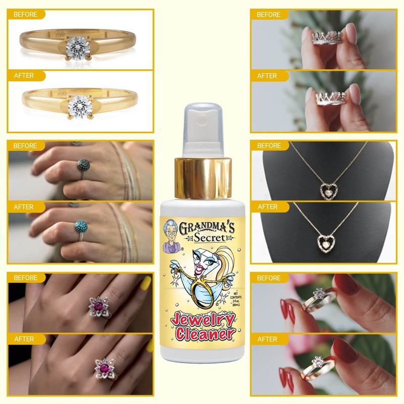 Grandma's Secret limpiador de joyas, 3 onzas (Расk оf 2)