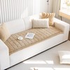 Gumfolk Non Slip Fuzzy Pet Couch Covers for Sofa, Washable