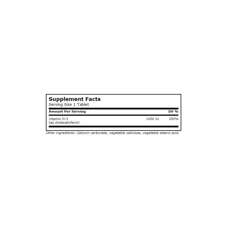 Wonder Labs Vitamin D3 1,000 Iu Non-Oily-Dry Nutritionally Support a