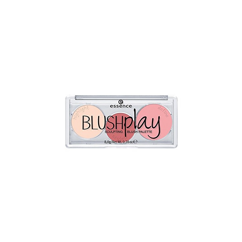 ESSENCE BLUSH PLAY SCULPTING PALETA COLORETE 10