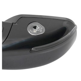 Driver & Passenger Side Mirror Set Power with Heat with Housing Turn Signal with Blind Spot Indicator Compatible with 2013-2015 Dodge Dart CH1320469 CH1321469